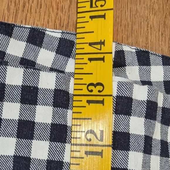Unique Vintage Gingham Skinny Pants 1X/16 | Picnic Punk Meets Mod Babe 🍒✨ - Picture 6 of 9